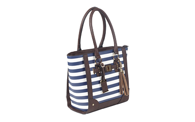 BULLDOG TOTE PURSE NAVY — view 1