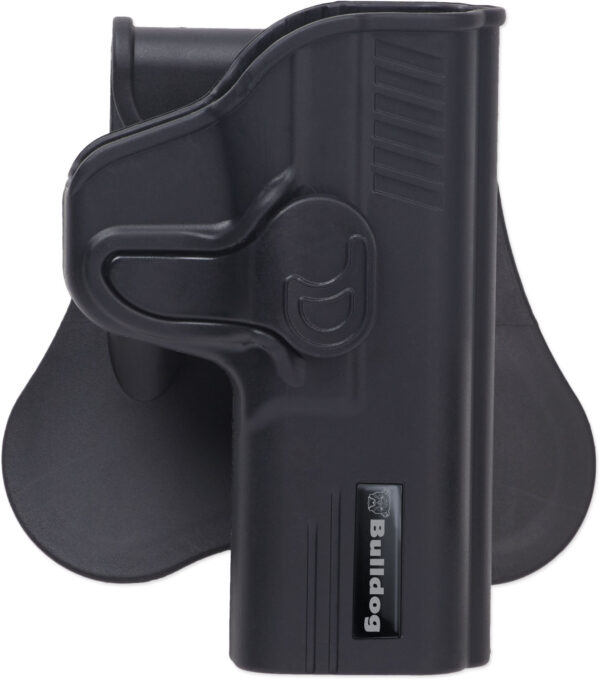 Bulldog RRLCP Rapid Release  OWB Black Polymer Paddle Fits Ruger LCP Fits Kel-Tec P-3AT Right Hand — view 1