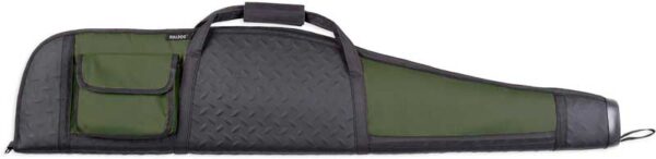 BULLDOG ARMOR RIFLE CASE 48" - GREEN W/ BLK EXTRA THICK PAD — view 1