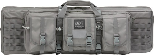 BULLDOG 37" SINGLE TACTICAL CS - 3 LARGE ACCESSORY POCKETS GREY — view 1