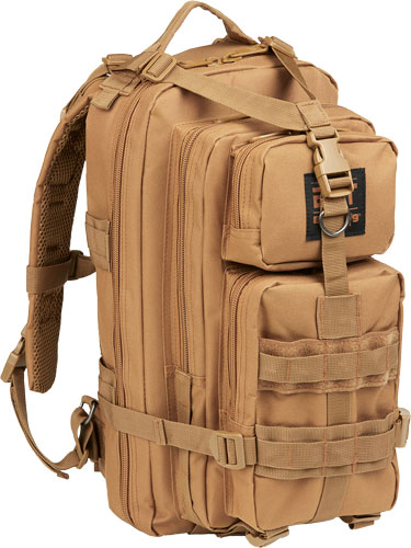 BULLDOG COMPACT BACKPACK TAN - W/ MOLLE — view 1