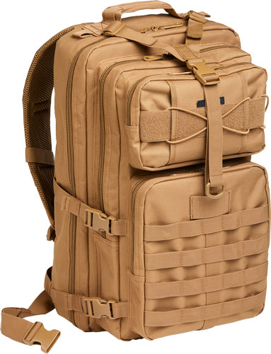 BULLDOG MED RANGER BACKPACK - W/ MOLLE TAN — view 1