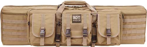 BULLDOG 36" DOUBLE TACTICAL CS - 3 LARGE ACCESS POCKETS TAN — view 1