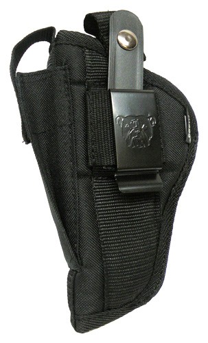 BULLDOG EXTREME SIDE HOLSTER - BLACK RUGER MARK AUTOS 5-7"BBL — view 1