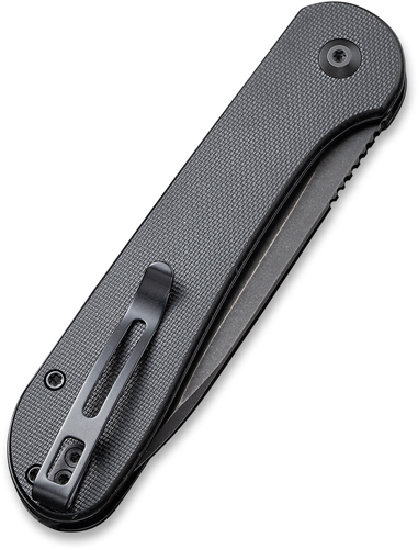 CIVIVI KNIFE ELEMENTUM 3.47" - BLACK G-10/BLACK STONEWASH — view 1
