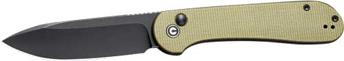 CIVIVI KNIFE ELEMENTUM 3.47" - OLIVE MICARTA/BLACK STNWASH — view 1