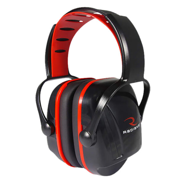 Radians XC0130CS X-Caliber Muff 22 dB Over the Head Black Youth 1 Pair — view 1