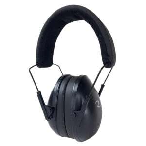 Radians CSE40BX Tactical Lowset Passive Muff Polymer 21 dB Over the Head Black Adult 1 Pair
