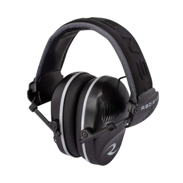 Radians R3200ECS R-3200 Dual Mic Electronic Muff 23 dB Over the Head Black/Gray Adult 1 Pair — view 1