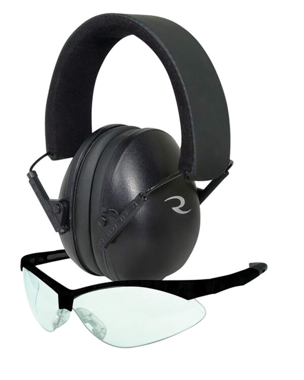 Radians LS0100CKCS G4 Junior Shooting Glasses Clear Lens Black Frame — view 1