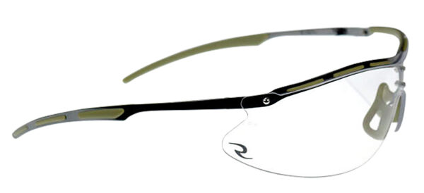 Radians CSB1011CS Bravo Glasses Adult Clear Lens Polycarbonate Black Frame — view 1