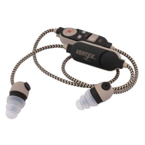 RADIANS VERTEX  CORDED ELECTRONIC  EARBUDS TAN/BLACK ( 4 PER BOX )