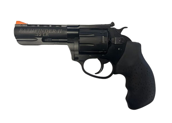 Charter Arms 12335 Pathfinder II Small Frame 22 Mag 8 Shot 3.50" Black Passivate Steel Barrel & Cylinder, Black Passivate Aluminum Frame, Black Rubber Grip, Exposed Hammer — view 1