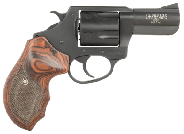 Charter Arms 14423 Bulldog  44 Special 5rd 2.50" Black Passivate Steel Barrel & Cylinder, Black Passivate Steel Frame, Rosewood Grip, Exposed Hammer — view 1