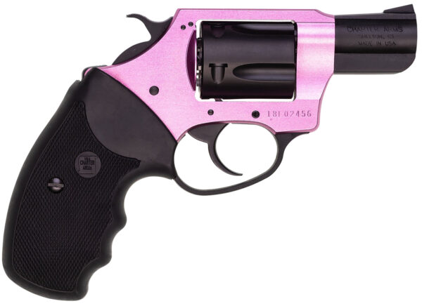 Charter Arms 53835 Pink Lady  38 Special 5rd 2" Black Steel Barrel, Black Cylinder, Black/Pink Aluminum Frame, Black Rubber Grip, Exposed Hammer — view 1