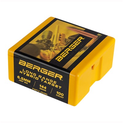 6.5MM (0.264'') 144GR LONG RANGE HYBRID TARGET 100/BOX — view 1