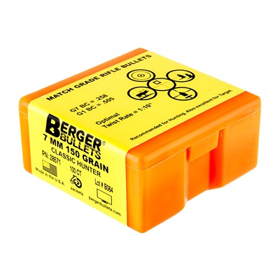 7MM (0.284'') 150GR HYBRID BOAT TAIL 100/BOX — view 1