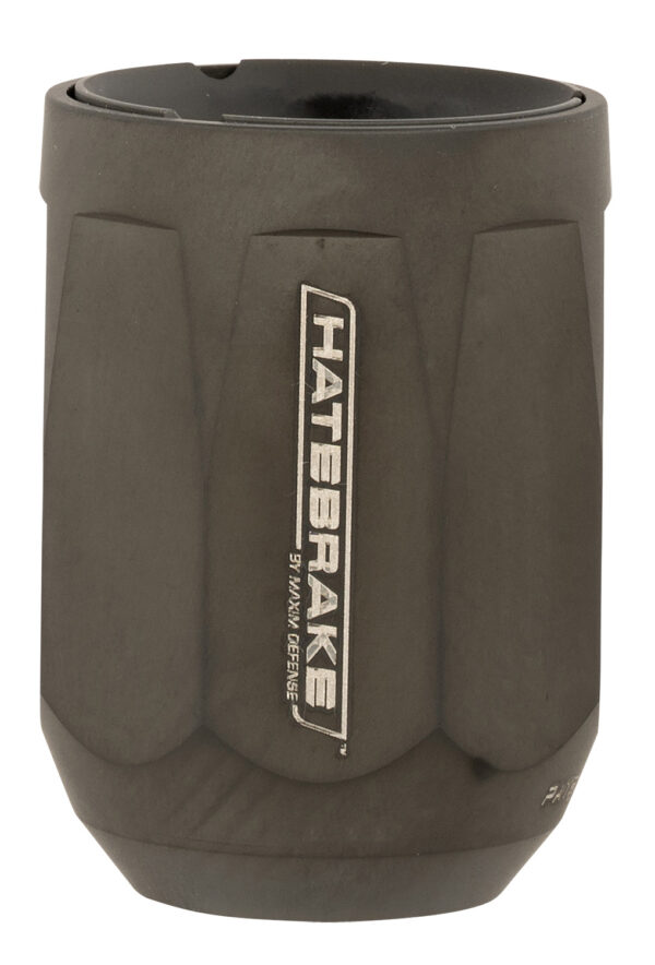Maxim Defense MXM47709 Hate Brake  30 Cal (7.62mm), 5/8"-24 tpi, 1.50" D Black DLC Stainless Steel — view 1
