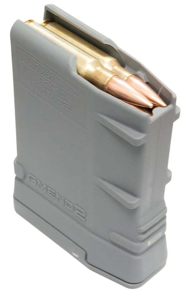 AMEND2 MAG SR-25/AR-10 7.62 GRY MOD-2 10RD — view 1