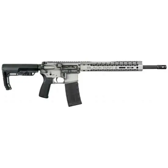 BLACK RAIN FUSION RIA 5.56 16IN M4 PROFILE BBL 12IN MLOK SLIM HG TITANIUM BATTLEWORN 30RD MAG — view 1