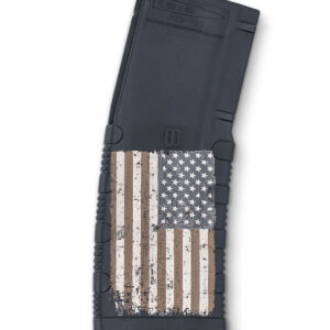 BLACK RAIN LASER ETCHED MAGAZINES 30RD  AMERICAN FLAG
