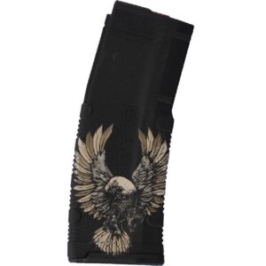 BLACK RAIN LASER ETCHED MAGAZINES 30RD AMERICAN FLAG EAGLE