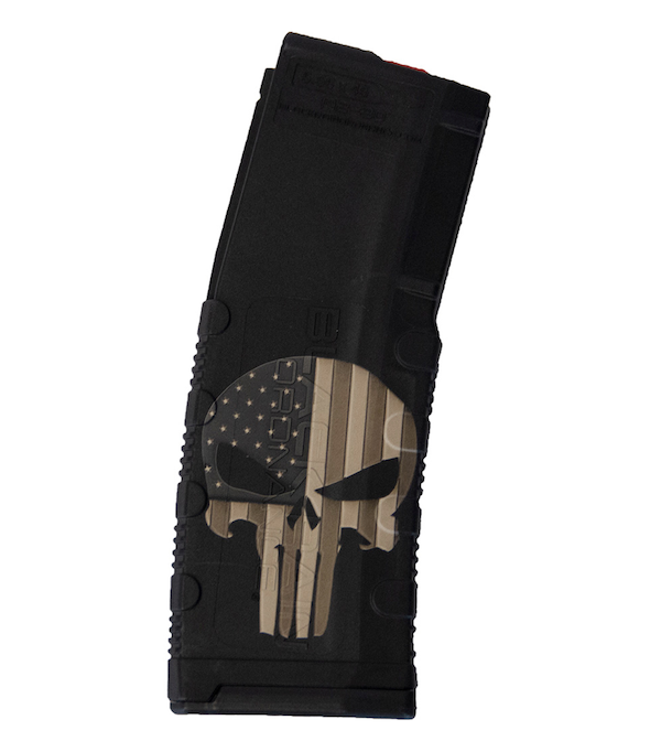 BRO 30RDMAG LSRD FLAG SKULL — view 1