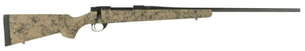 Howa HHS63202 M1500 HS Precision 30-06 Springfield 5+1 22" Barrel, Black Steel Receiver, Tan w/Black Webbing HS Precision Synthetic Stock — view 1