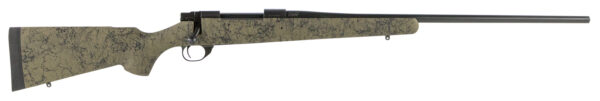 Howa HHS62503 M1500 HS Precision 6.5 Creedmoor 5+1 22" Barrel, Black Metal Finish, Green Black Webbed Fixed HS Precision Stock — view 1