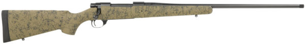 Howa HHS43333 M1500 HS Precision 300 Win Mag 3+1 24" Blued Threaded Barrel/Rec, Green with Black Webbed HS Precision Stock — view 1