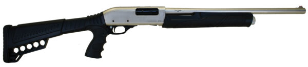 Citadel FRPAX1220NKL CDP Force Tactical Pump 12 Gauge 3+1 3" 20"  Silver Marinecote Barrel, Steel Receiver w/Silver Marinecote Finish, Synthetic Pistol Grip Stock — view 1