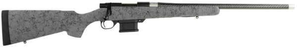 Howa HHSCF6ARCGRYBLK M1500 Mini Action Full Size 6 ARC 5+1 20" Black Threaded Barrel, Matte Blue Steel Receiver Drilled & Tapped, HS Precision Gray Synthetic Stock — view 1