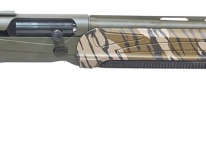 Pointer REXPFT12TCAMO Field Tek FT12 12 Gauge Semi-Auto 3" 5+1 24" OD Green Cerakote Vent Rib Barrel, OD Green Cerakote Aluminum Drilled & Tapped Receiver, Fixed Mossy Oak Bottomland Synthetic Stock,