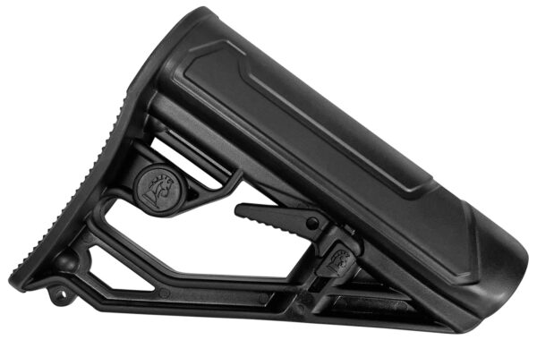ADAPTIVE TACTICAL AT02013 EX Performance Lite Adj. Black Synthetic M4 Style, Swivel Stud, Fits AR-Platform (Mil-Spec Buffer Tubes) — view 1