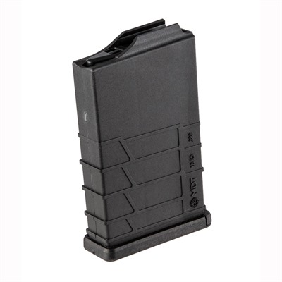 308 SHORT ACTION AICS 10RD POLYMER MAGAZINE, BLACK — view 1