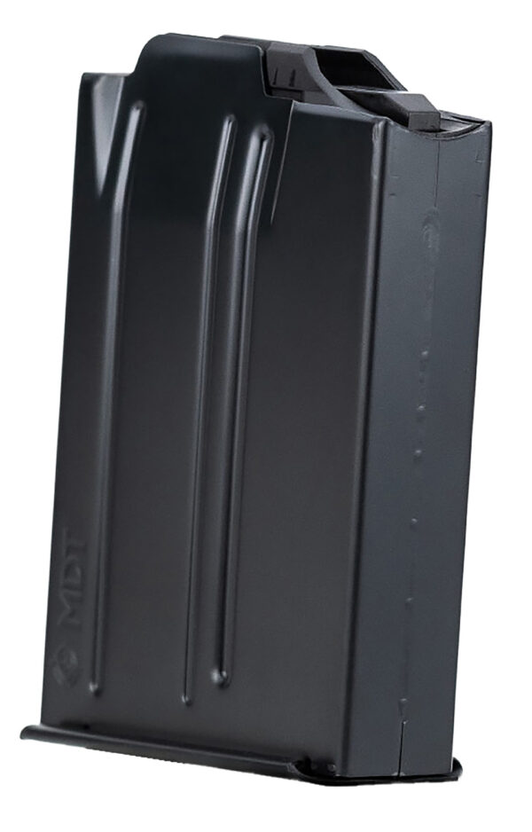 Mdt Sporting Goods Inc 104760BLK AICS Magazine  10rd Extended 223 Rem Black Steel w/ Polymer Extended Feed Lips — view 1