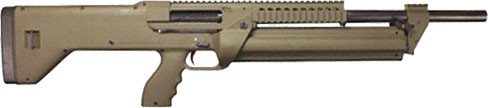 SRM 1216 12GA. 3" 18.5" BARREL - 16-SHOT FLAT DARK EARTH STOCK — view 1