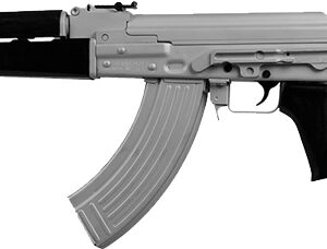 ZASTAVA ZPAPM70 RIFLE 7.62X39 - SILVER CERAKOTE 30RD BLK STOCK — view 2