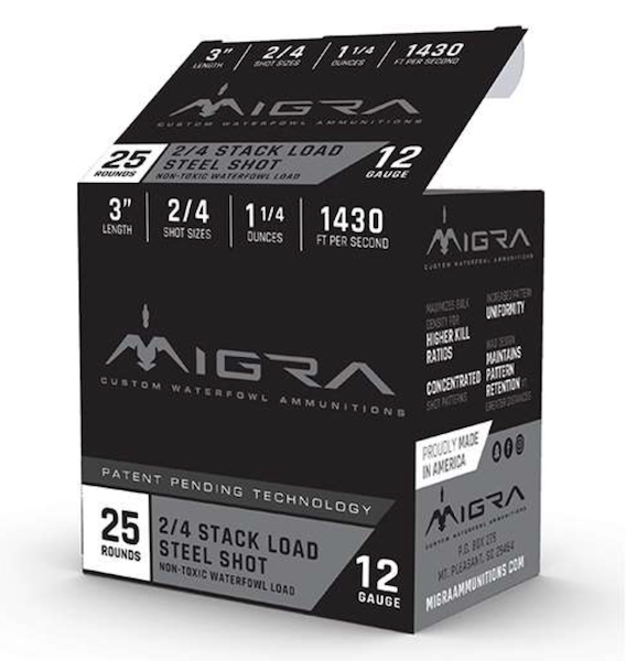 MIGRA WTRFWL STEEL 12G 3" 4-6 25B — view 1