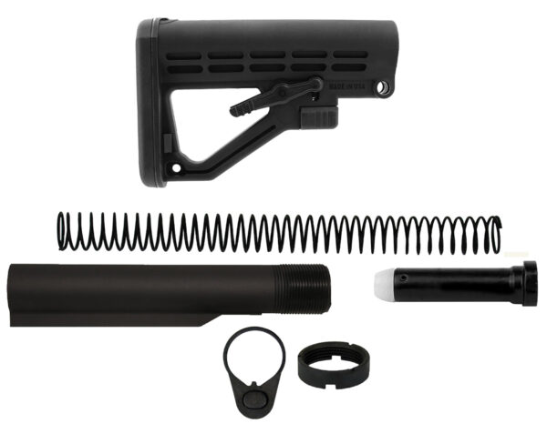 TacFire MAR050B Mil-Spec Buffer Tube  Black Matte AR-15 — view 1