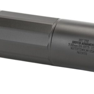 Griffin Armament GADLHRT7-W HRT-762 7.62mm 1.50" Black Stainless Steel/Inconel 5/8"x24