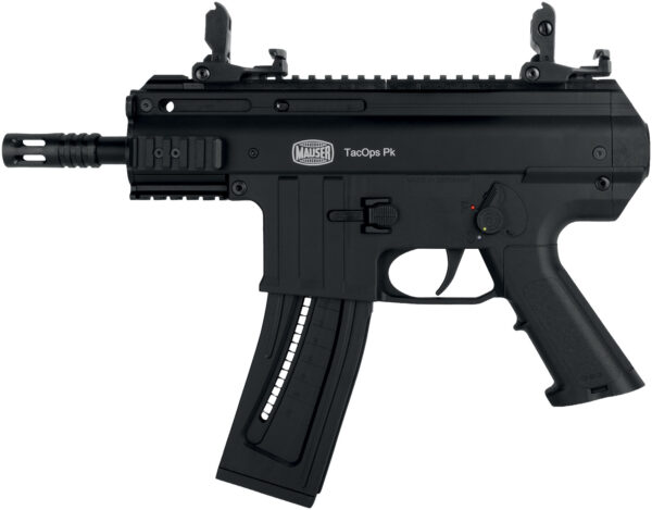 Blue Line Solutions 4150043 TacOps Pk 22 LR 22+1 5" Black Anodized Steel Barrel, Picatinny Rail Receiver, Black Aluminum Frame w/Picatinny Rail — view 1
