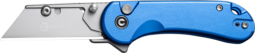 CIVIVI UTILITY KNIFE ELEMENTUM - 2.26" BLUE W/3 EXTRA BLADES — view 1