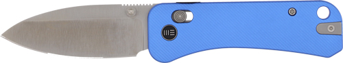WE KNIFE BANTER 2 2.87" BLUE - ALUMINUM/SATIN CROSSBAR LOCK — view 1