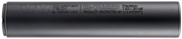 Bersa WTB762DTH Whisper Tech  7.62 NATO Black Stainless Steel M14x1 LH — view 1