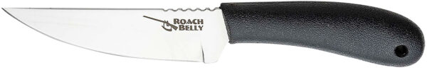 Cold Steel 20RBC Roach Belly  4.50" Fixed Serrated 4116 Stainless Steel Blade/Black Polypropylene Handle — view 1