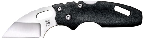 Cold Steel CS20MT Tuff Lite  Mini 2" Folding Sheepsfoot Plain 4034 SS Blade, 3" Black Griv-Ex Handle, Includes Pocket Clip — view 1