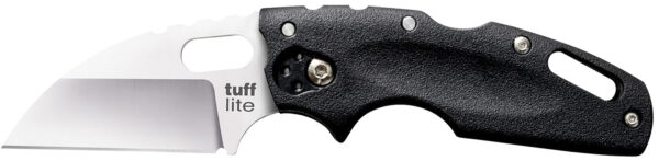 Cold Steel 20LT Tuff Lite  2.50" Folding Plain Sheepsfoot Japanese AUS-8A SS Blade/Black Griv-Ex Handle — view 1