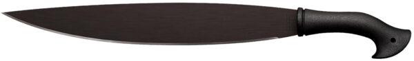Cold Steel CS97BAM18S Barong  18" Black Matte Baked-On Anti Rust 65Mn Carbon Steel Blade, Black Polypropylene Handle, 24.50" Long Includes Sheath — view 1