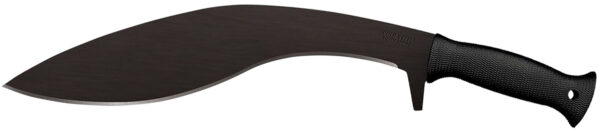 Cold Steel CS97KMPS Kukri Plus 13" Black Matte Baked-On Anti Rust 1055 Carbon Steel Blade/ Black Polypropylene Handle 18" Long Includes Sheath — view 1